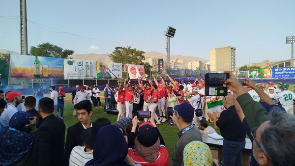 سکوی اول تا سوم مسابقات بیس‌بال غرب‌آسیا مشخص شد
