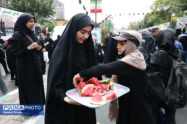 پیاده‌روی جاماندگان اربعین حسینی - تهران