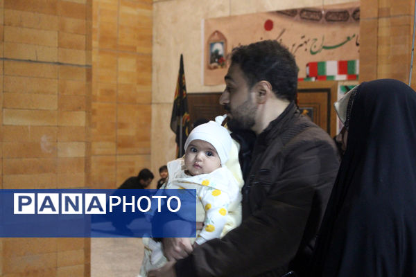 حال و هوای حضور نوجوانان در معراج الشهدای گمنام استان قم