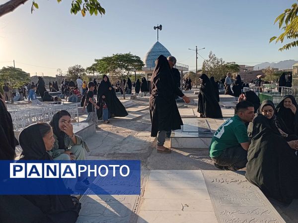 زیارت اهل قبور در روز شهادت امام حسن( ع) در کاشمر