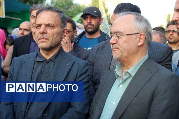 حضور پرشور اقشار مردم در جشن عید غدیر زنجان