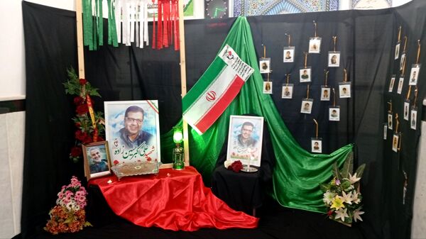 مراسم بزرگداشت شهید علی اکبر حسین زاده  در خلیل آباد