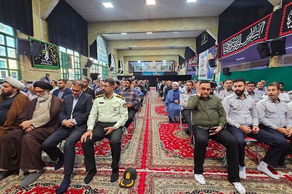 مراسم سالروز شهادت شهید بهشتی و ۷۲ یار انقلاب و چهلمین روز از شهادت رییس‌جمهور و شهدای خدمت در ورامین