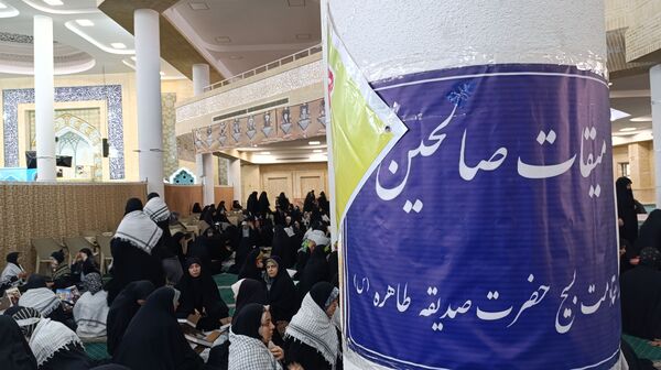 گردهمایی دانش‌آموزان بسیجی در طرح میقات صالحین