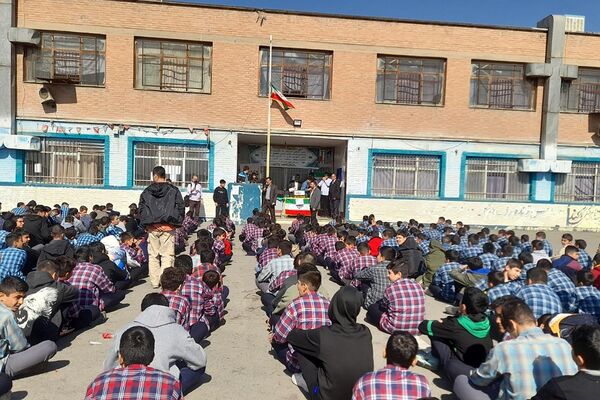 انتخابات شهردار مدرسه در دبیرستان حضرت قاسم (س) ناحیه 2 شهرری 