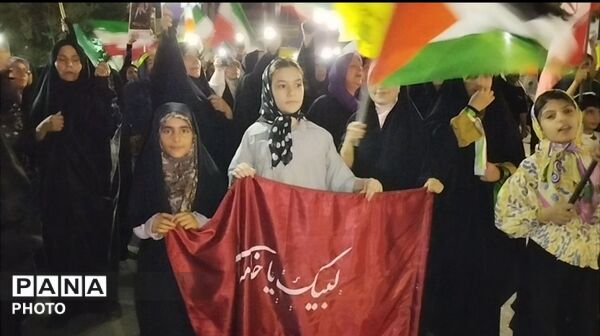 شورو شوق بی نظیر مردم ولایتمدار و انقلابی محله ارم فردیس  در اجتماعات شبانه