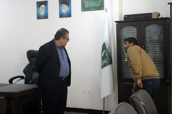 بازدید معاون توسعه مدیریت و پشتیبانی آموزش و پرورش استان بوشهر از سازمان دانش‌آموزی استان بوشهر