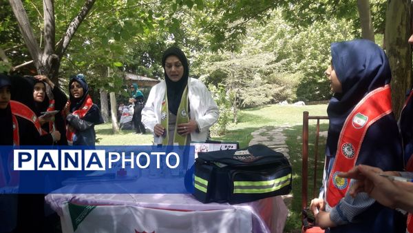 اردو مهارت‌های تشکیلاتی پیشتازان مشهد مقدس در ناحیه ۷