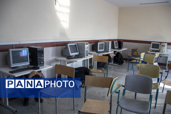 برگزاری مانور سراسری زلزله و ایمنی در مدارس شهرستان محلات 