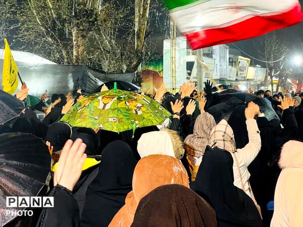 خروش گالیکشی‌ها زیر باران رحمت الهی