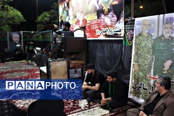 مراسم عزاداری دهه اول ماه صفر در روستای مومن آباد قم