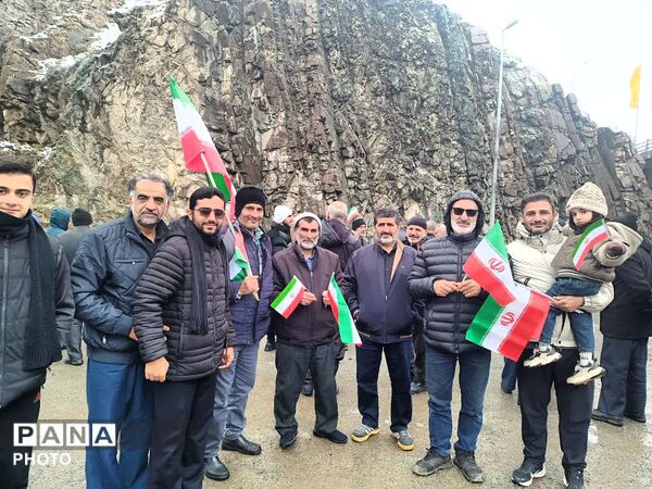 حضور پرشور  اهالی بخش آسارا کرج در راهپیمایی روز جهانی قدس