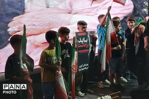  میدان بیعت دانش‌آموزان با سیدالشهدای انقلاب