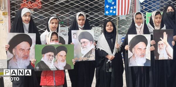 راهپیمایی باشکوه مردم باخرز در روز جهانی قدس، فریاد خونخواهی و آزادی در آخرین جمعه ماه رمضان