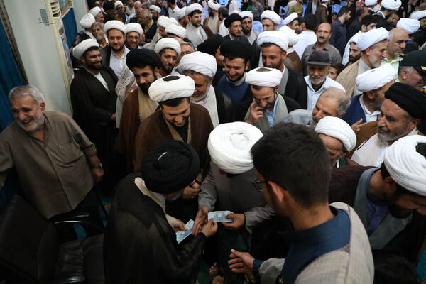 آیین عمامه‌گذاری طلاب ارومیه