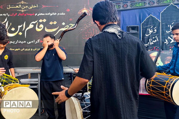 جلوه شور حسینی نوجوانان کوهچنار در آیین «احلی من العسل» - 1
