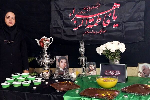 گرامیداشت شهادت حضرت فاطمه (س) در دبستان شهید مجید مجیدی ناحیه دو شهرری 