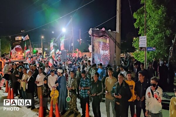 شهر دارالسادات بار سرشار از شور ولایت در جشن عید بزرگ غدیر 