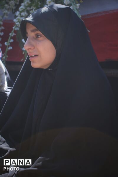 تشییع پیکر شهید سرگرد «جواد عبدی» در حملات آمریکایی - صهیونی