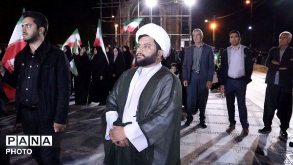 اتحاد مردم کوهنانی در شب چهل و یکم راهپیمایی