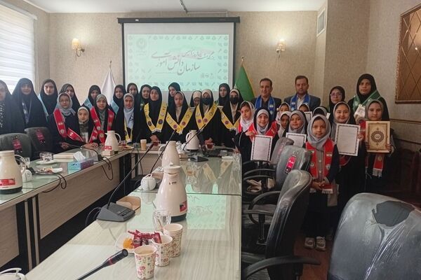 مراسم بزرگداشت روز سازمان دانش آموزی در ناحیه 5 مشهد
