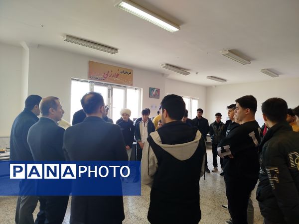 افتتاح نمایشگاه دست‌سازه‌های هنرستان خوارزمی سملقان