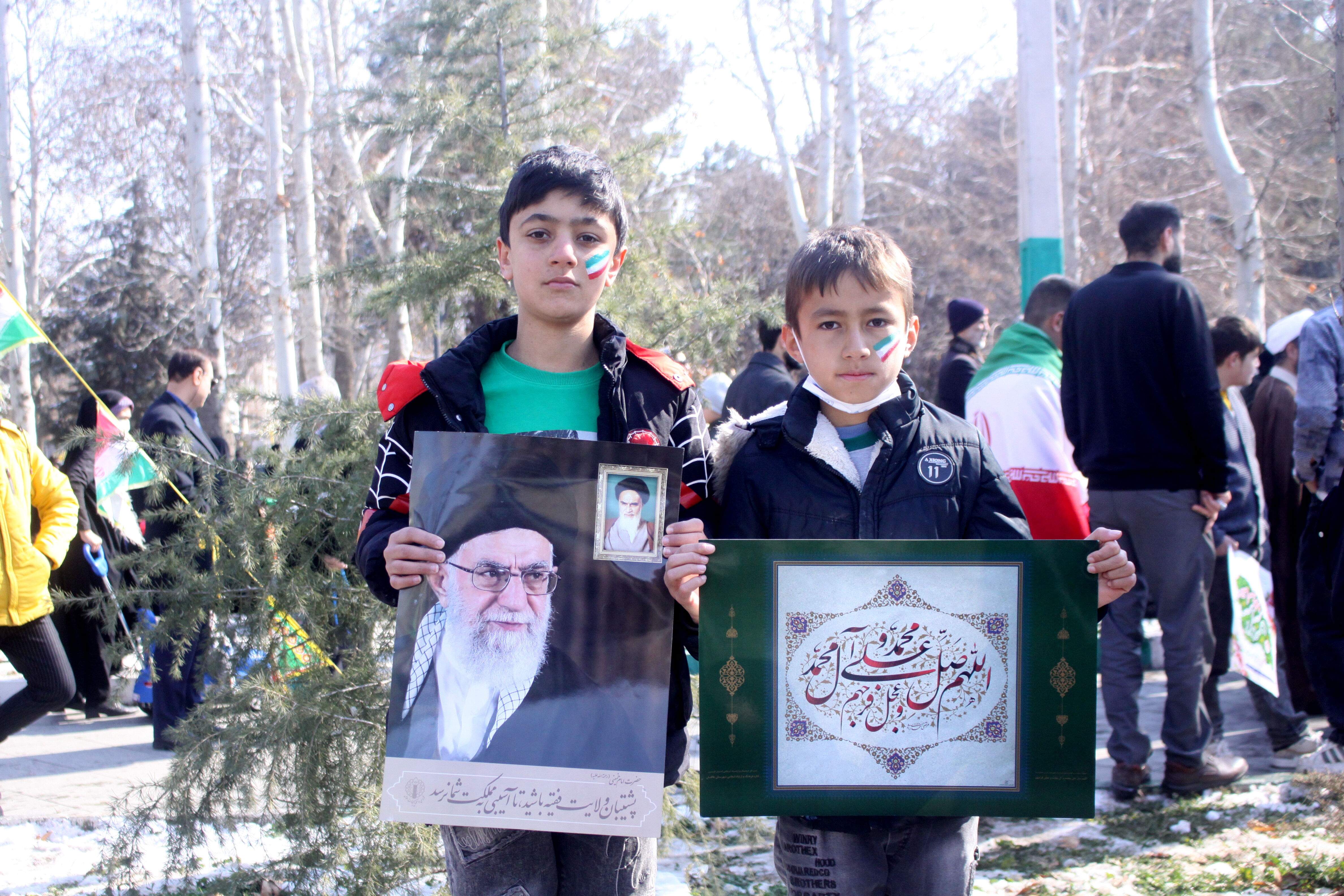 راهپیمایی ۲۲ بهمن در شهرستان نظرآباد 