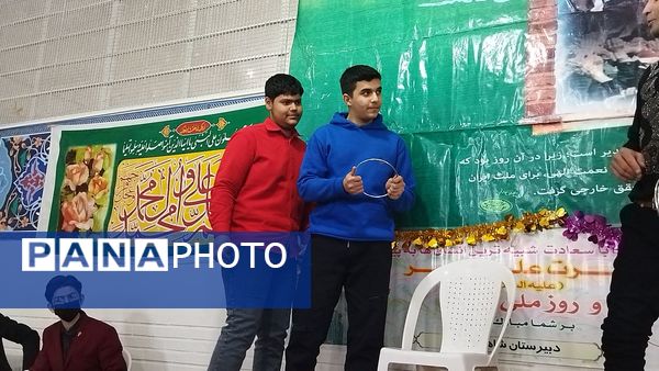 برگزاری جشن روز جوان و آغاز دهه فجر در دبیرستان شاهد ابوذر غفاری نیشابور 