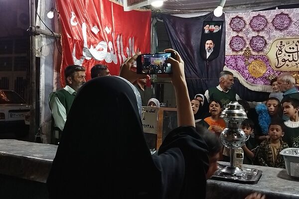 موکب خیمه العباس در شب صد و هشتادم 