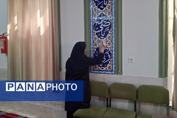 از خانه تکانی نمازخانه مدرسه تا رسیدن به اوج معنویت و نشاط 