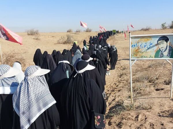 سفر دانش‌آموزان دختر ناحیه۶ مشهد به راهیان نور