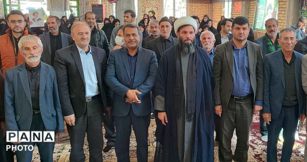 مراسم عزاداری شهادت قائد امت در روستای شیرمرد