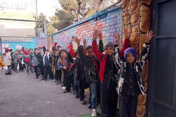 حضور پرشور دانش‌آموزان دبستان هیأت امنایی شهید قلنبر در اردوی کانون ری