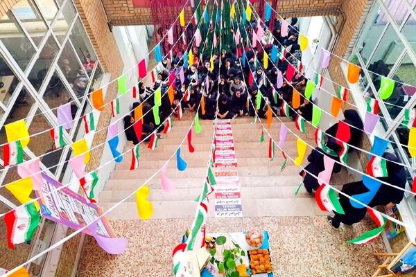 برگزاری جشن نیمه شعبان و در هنرستان کارآفرینان