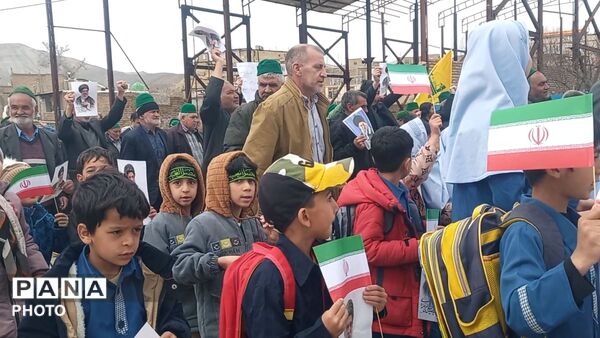 راهپیمایی روز جهانی قدس در شهر بار نیشابور