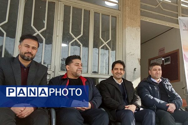 مسابقات ورزشی بین مدارس جام اقتدار ایران در دبیرستان برادران شهید قاسمی بهارستان ۲