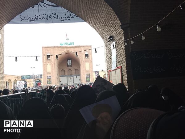  راهپیمایی روز قدس باحضور پرشور مردم نیشابور