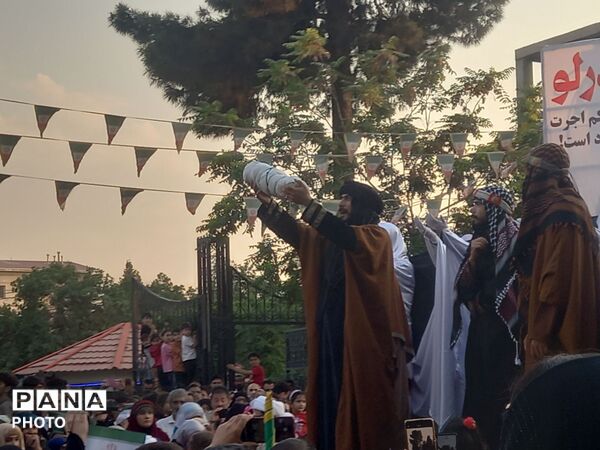 حماسه آفرینی فرهنگیان و نوجوانان ملاردی در  جشن غدیر
