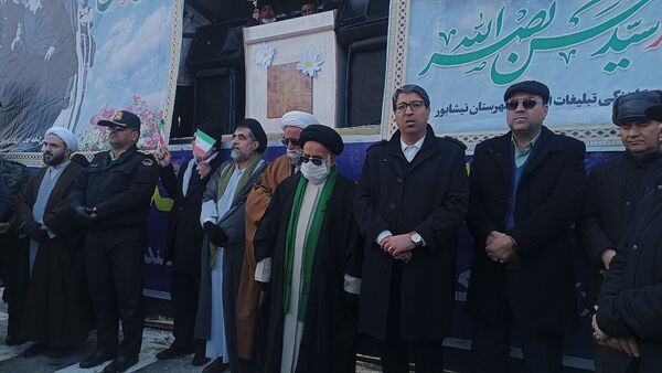 راهپیمایی ۲۲ بهمن در نیشابور 