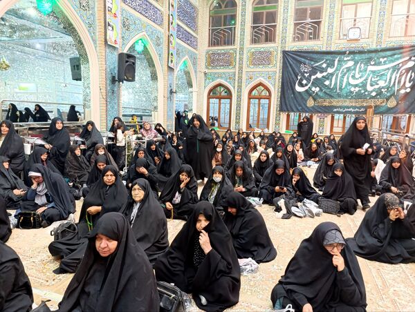عزاداری حضرت ام البنین (س) در تکیه ابوالفضلی 