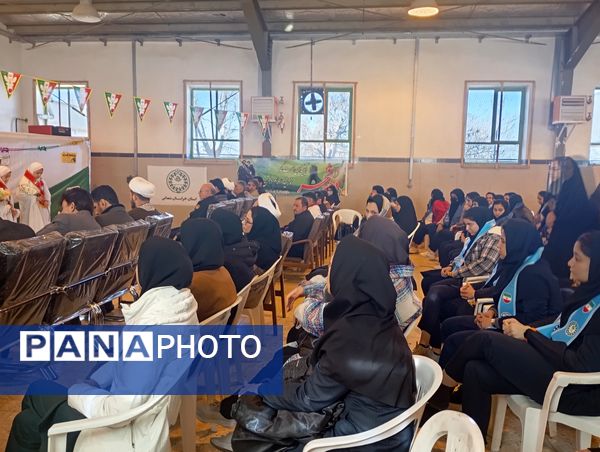 برگزاری مراسم زنگ انقلاب در فاروج