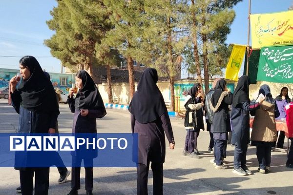  جشن نیمه شعبان در آموزشگاه شهید مجید دهنوی نیشابور 