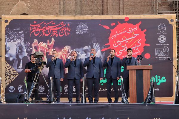 اجتماع دسته‌‌های عزاداری حسینی تبریز