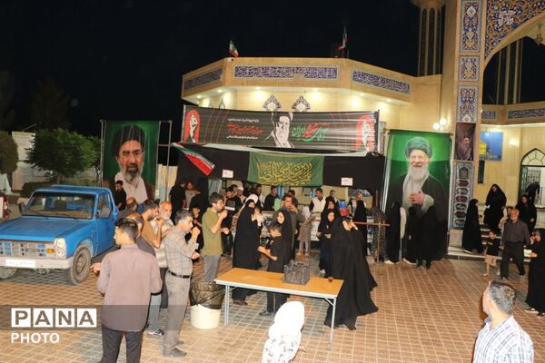 میزبانی مه‌ولات از زائران تشییع رهبر شهید انقلاب
