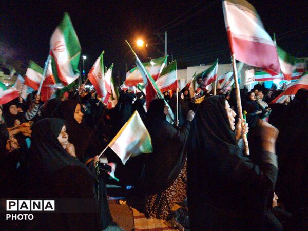 حضور مردم همیشه در صحنه حاضر شهرستان کهنوج و ایجاد حماسه‌ای دیگر