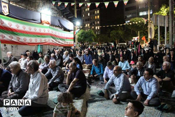 برپایی نماز استغاثه به امام عصر (عج) در مسجد ثامن‌الحجج شاهین‌ویلا
