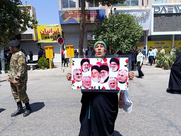 راهپیمایی جمعه خشم و نصر در نیشابور 