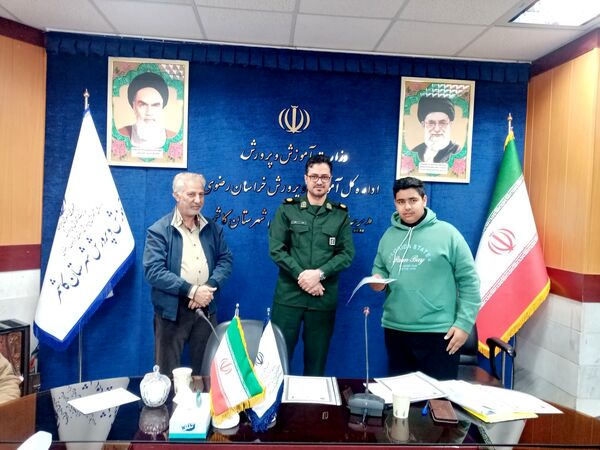 جلسه کمیته پشتیبانی بسیج دانش آموزی حوزه امام جعفر صادق علیه السلام
