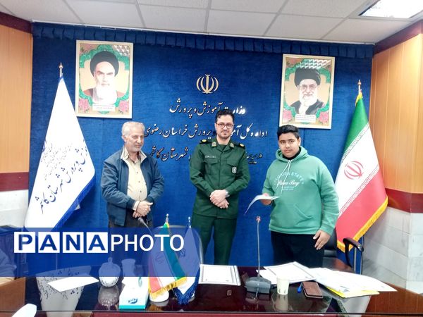 جلسه کمیته پشتیبانی بسیج دانش آموزی حوزه امام جعفر صادق علیه السلام