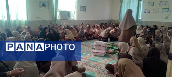 برگزاری مراسم سه‌شنبه‌های مهدوی در مدرسه فروغ رضوان